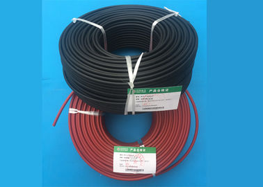 Ozone Resistant 4mm Solar PV Cable Excellent Resistance To Abrasion