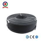 Grey 4mm Dc Solar Cable Tinner Copper Photovoltaic Flexible