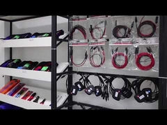 DC 太陽光ケーブルと太陽光コネクタとツールキットショールーム