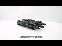 IP67保護2to1 T分岐コネクタメス/オス